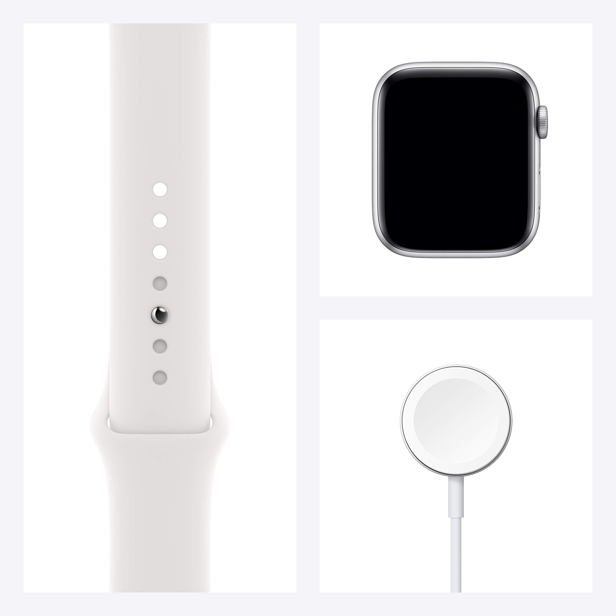 Apple New Watch Series 6 (GPS, 44mm) - Silver Aluminium Case with