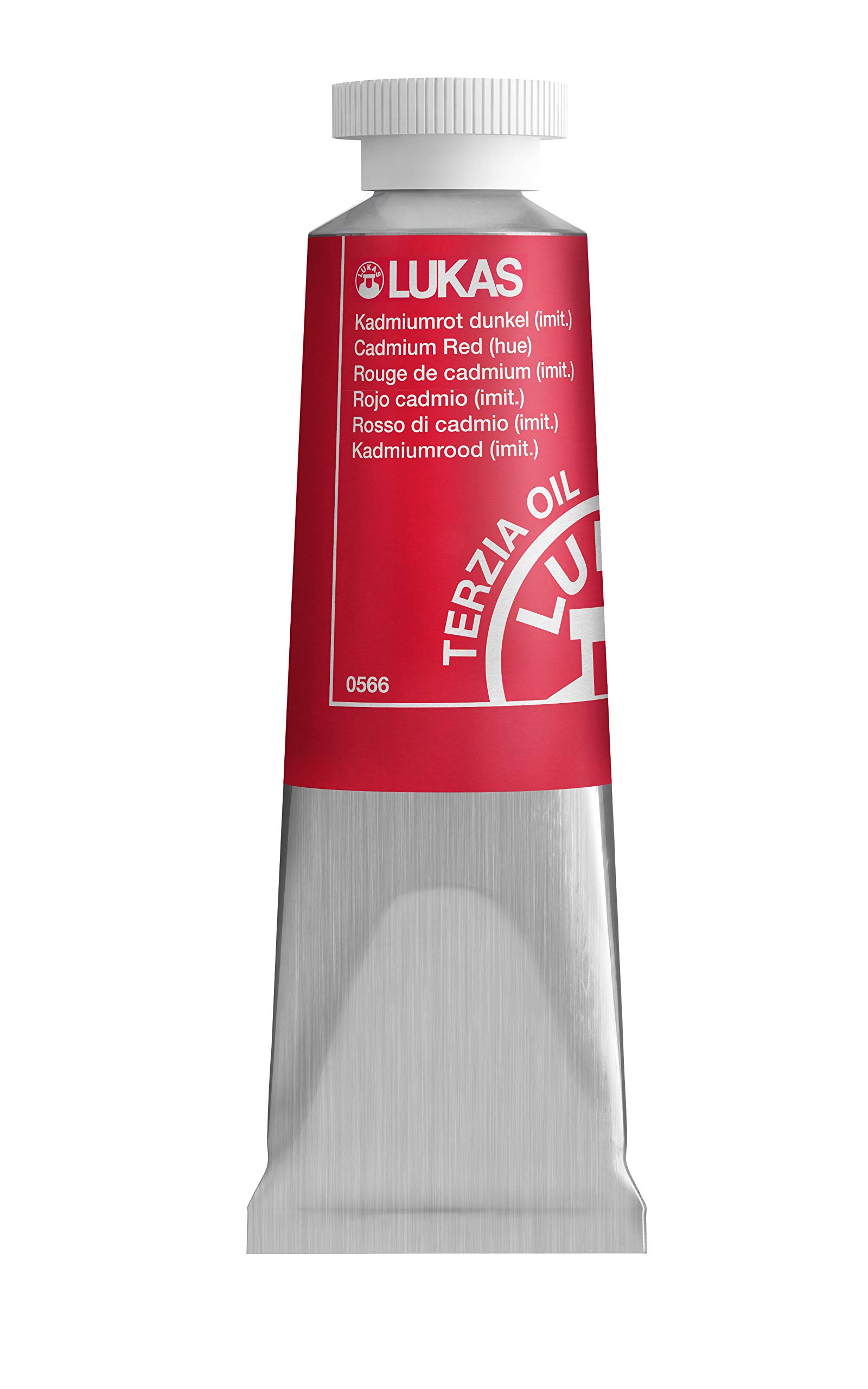 Lukas Terzia Olej 37 ml – Farba olejna, 37 ml, kadmowa czerwień, ciemny (zdjęcie)