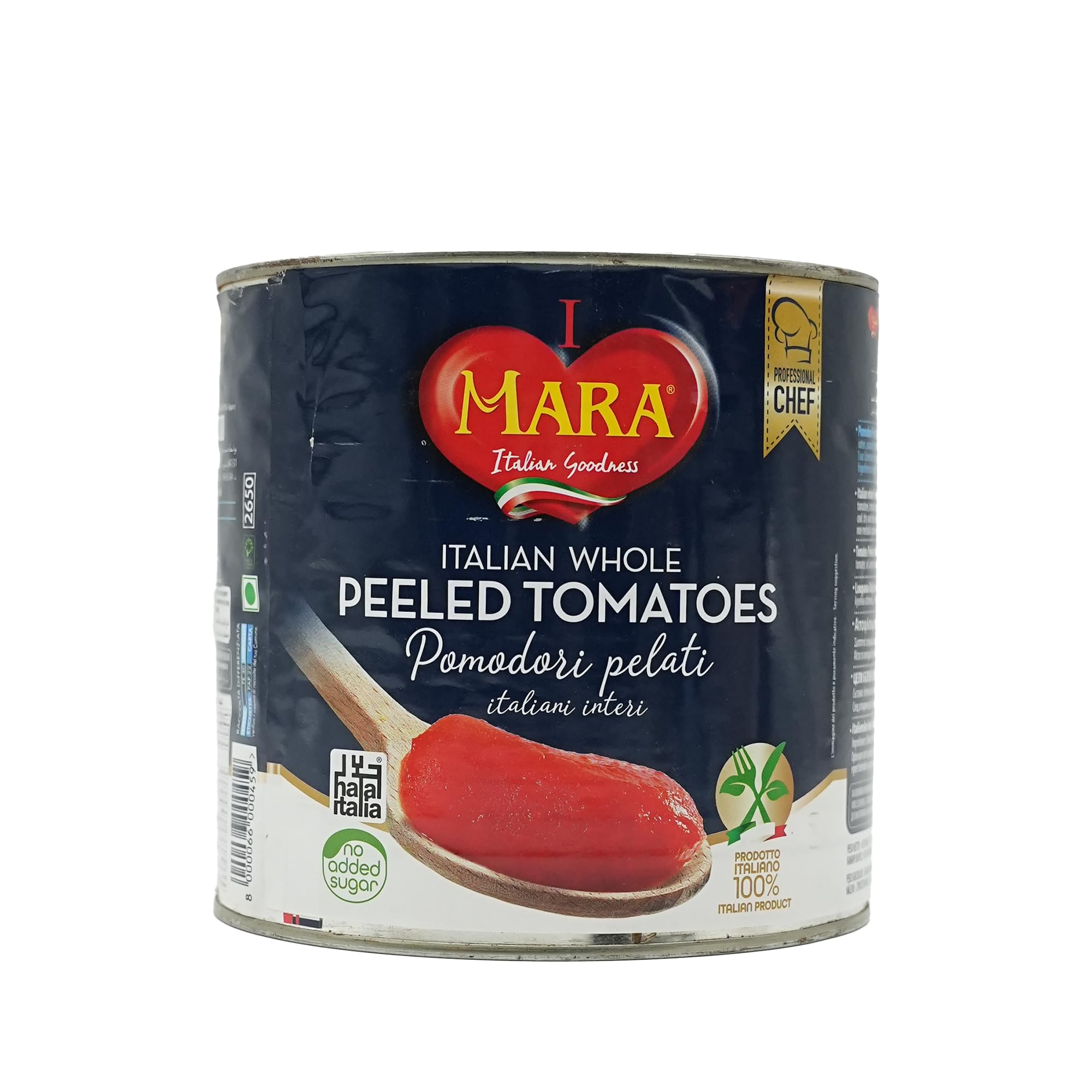Mara Italian Whole Peeled Tomatoes, 2.5 Kg