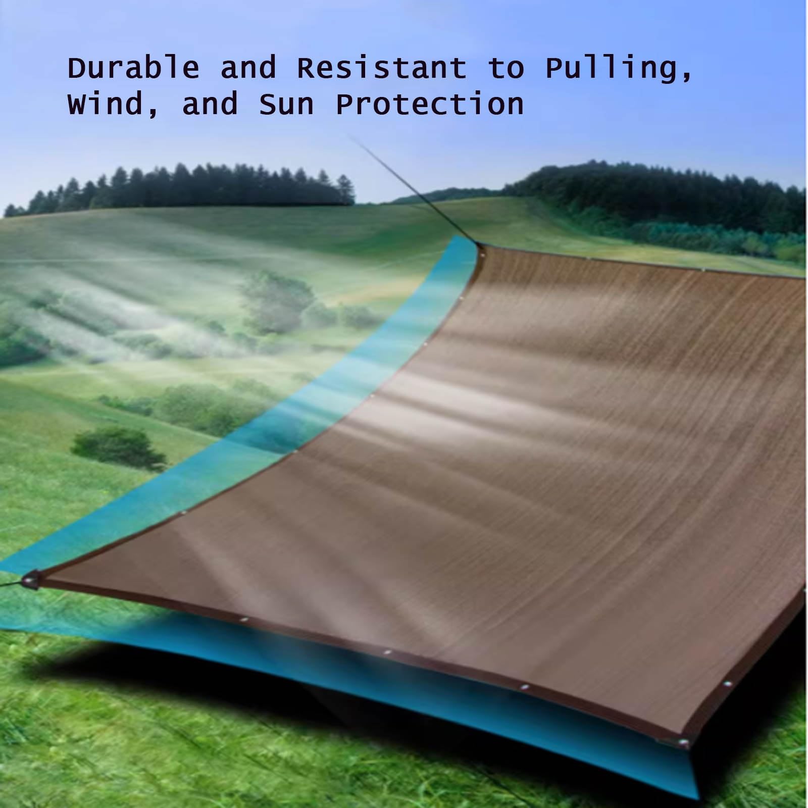 Invernadero Red de Sombra 85% Plantas Malla Sombreadora con Ojales Duradera Toldos para Patio 3x5 4x8 5x12 6x15.0 m para Pérgola Cultivo Gallinero(2.0x8.0 m-6.6x26.0 ft)