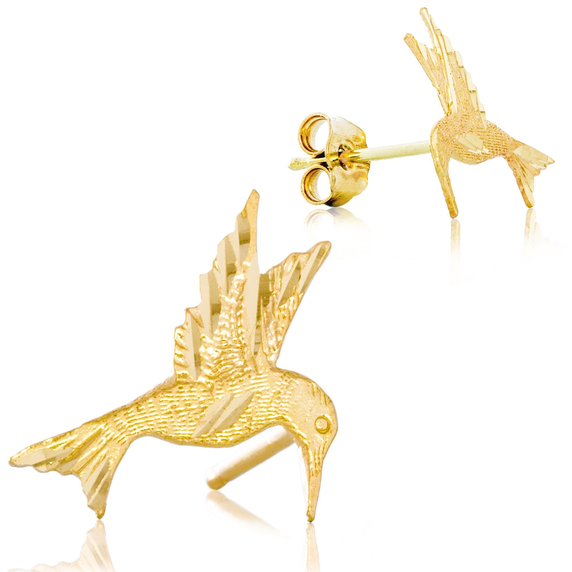 10 Gold Hummingbird Earrings A Delicate and Timeless Accessory