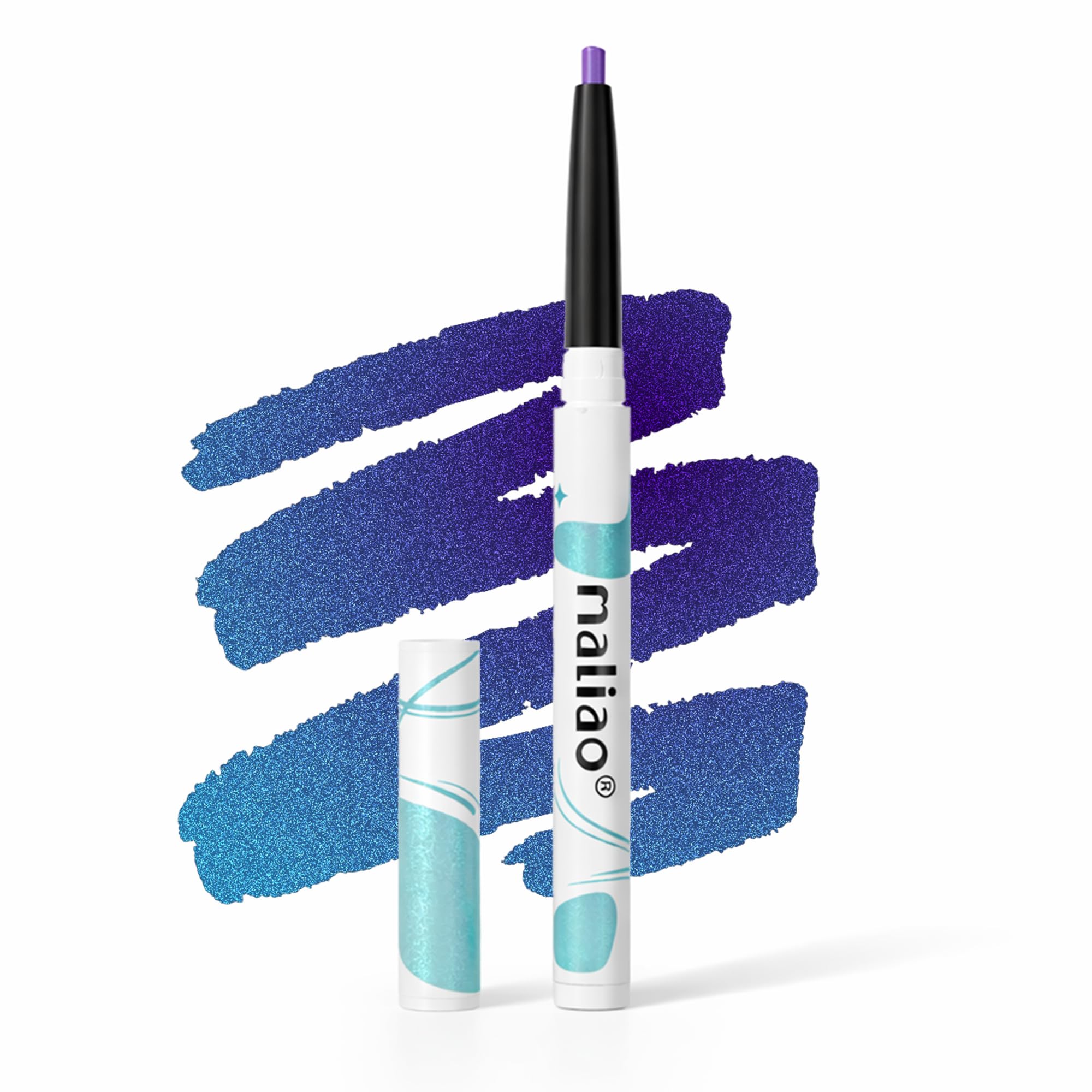 Maliao Holographic Eyeliner with Multichrome Effect | Long-Lasting & Smudge-Proof Shimmer Eyeliner for Bold Looks | Water-Resistant Precision Eye Makeup | Shade - MILKY WAY, 0.4g-image-32