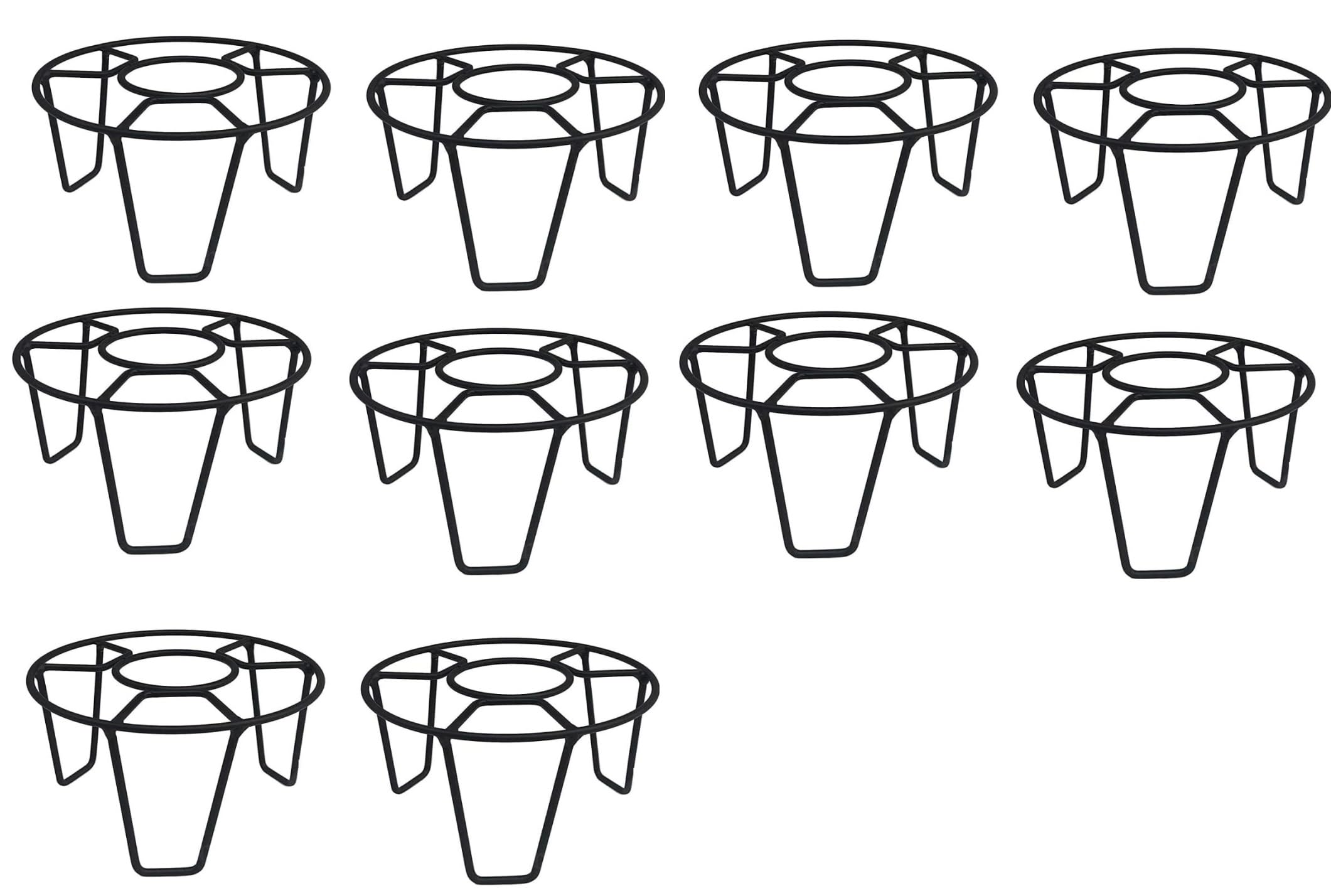 Zepdos Iron Heavy Duty Pot stand for indoor plants, Flower Pot stand for Balcony Pot Stands, Rust Proof Plant Stand, Big Pots Holder, Gamla Stand for Plants (Pack of 10) (B0BN7XPGGG) Amazon Price History, Amazon Price Tracker
