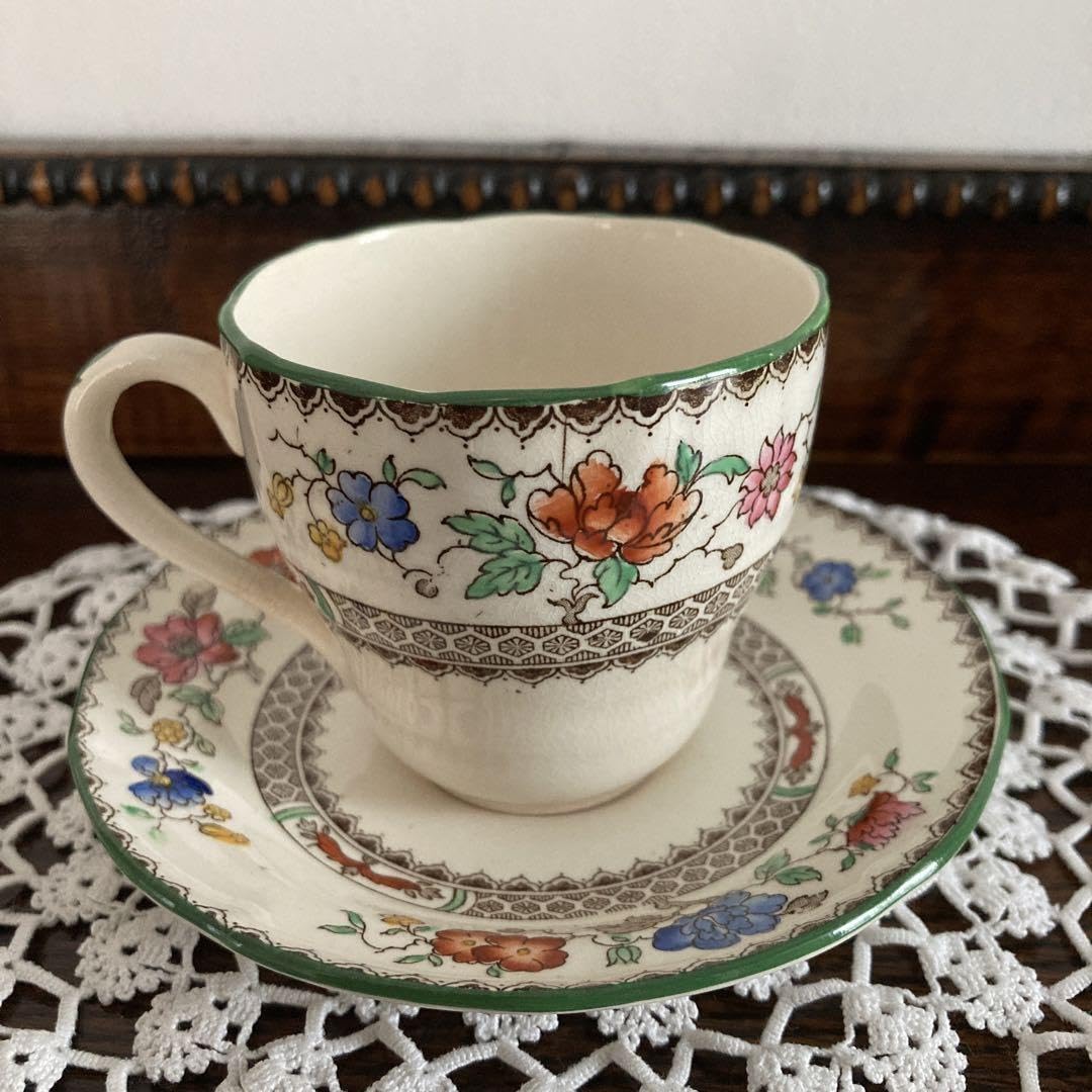 スポード チャイニーズローズ カップ＆ソーサー デュオ イギリス