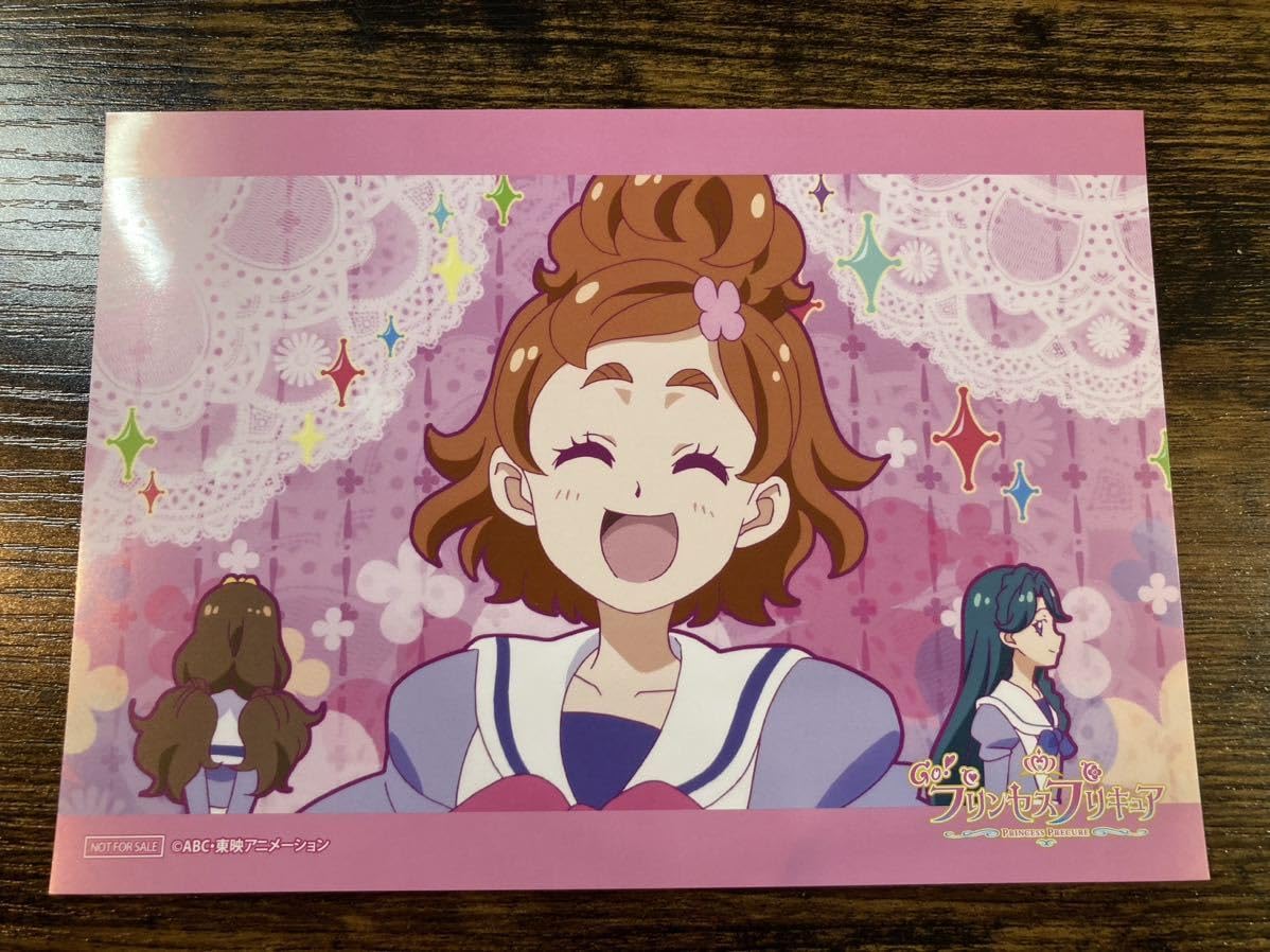 キュア フローラ マーメイド トゥインクル スカーレット プリキュア ポスカ Amazon | Goプリンセスプリキュア ポストカード キュアフローラ