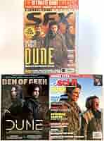 『DUNE 砂の惑星』ドゥニ・ヴィルヌーヴ/ティモシー・シャラメ　海外雑誌3冊A Amazon.co.jp: DUNE 砂の惑星ドゥニ・ヴィルヌーヴティモシー