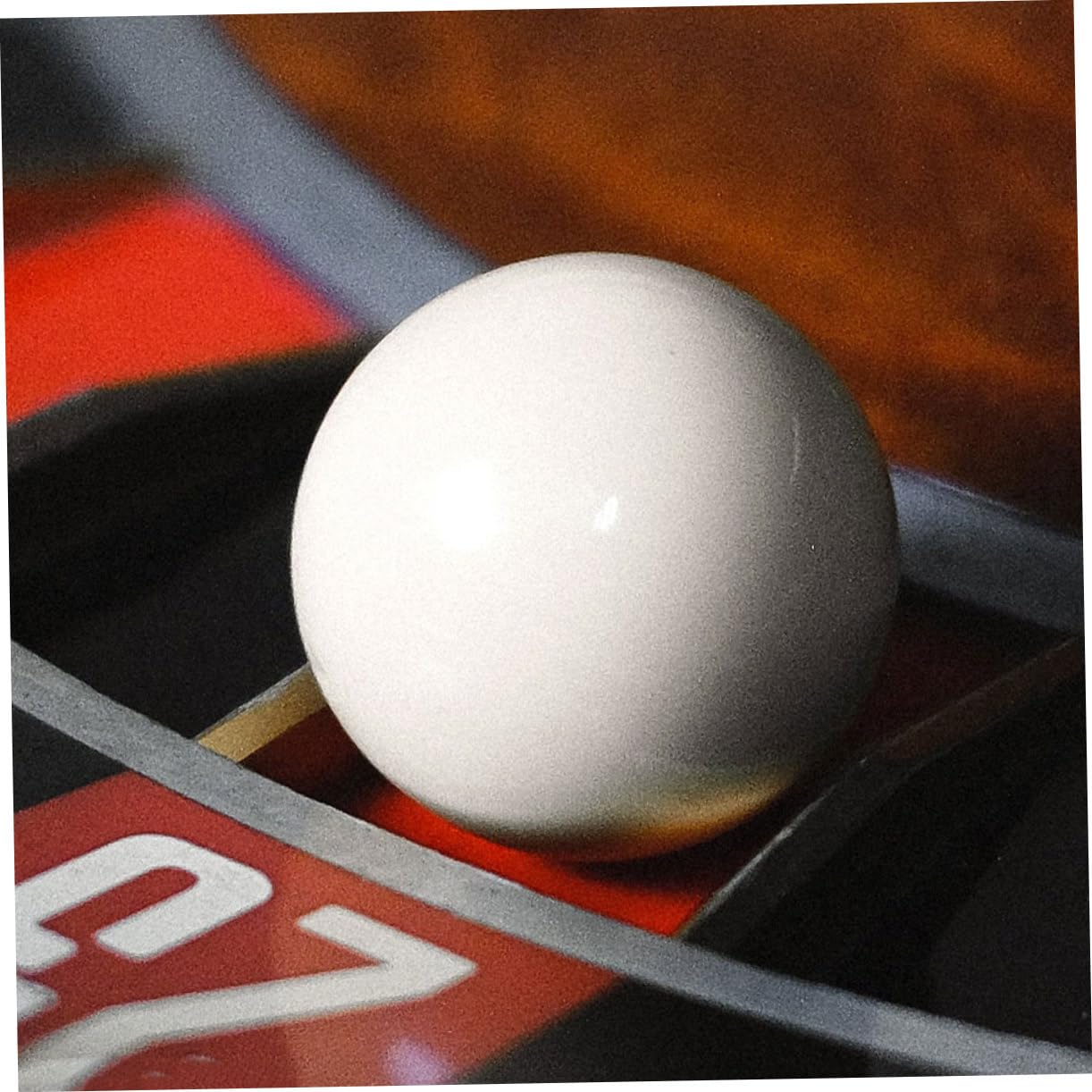 SUPVOX Palline in Resina per Ruota della Roulette Ricambio Gioco Bar Festa Moderno Confezione da 3 Unitá