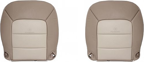 Richmond Auto Upholstery Ford Expedition 2WD 2003-2006 - Fundas de asiento de cuero de repuesto perforadas para el lado del conductor y del