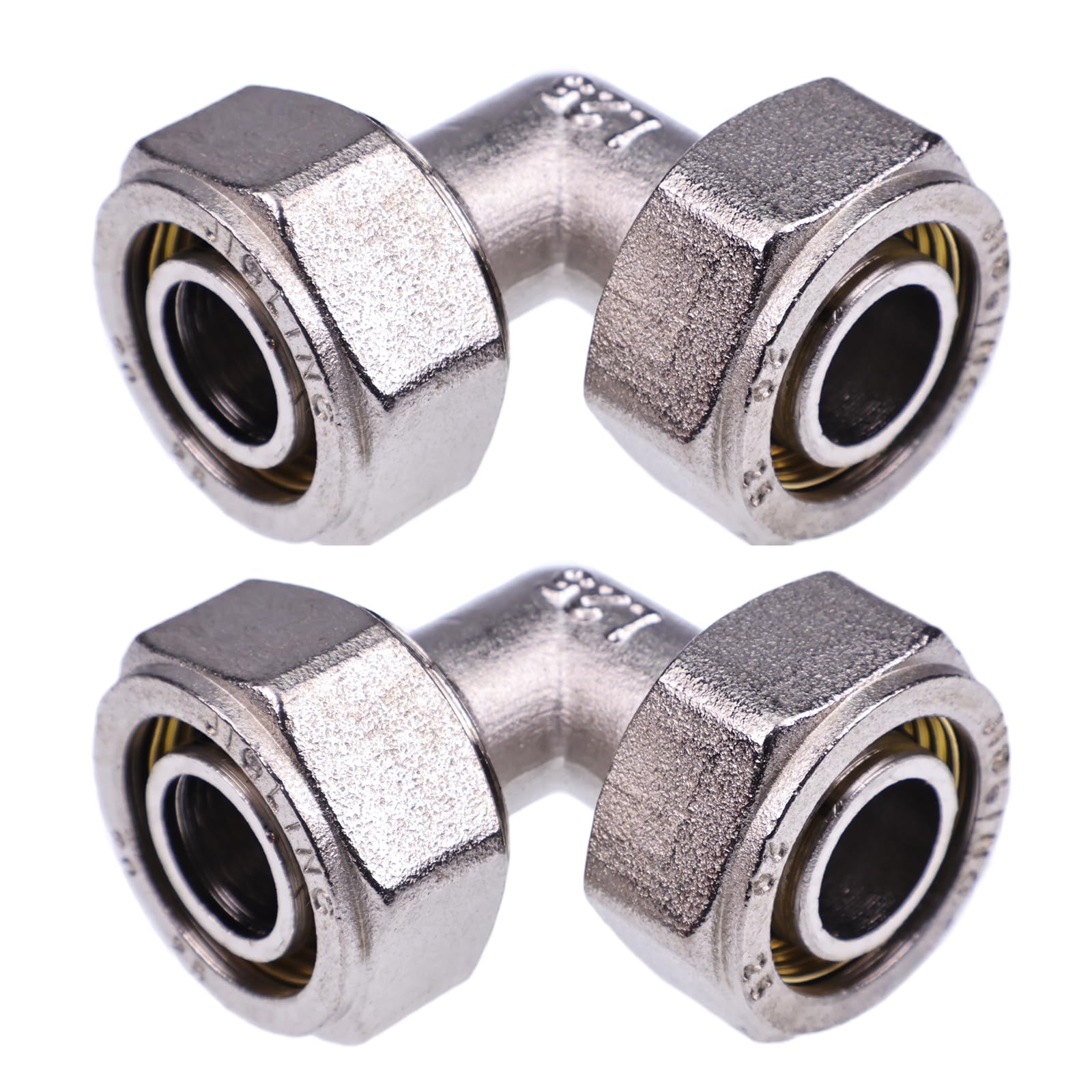 BLUESUNSOLAR 2PCS Compressed Air Piping 3/4" Elbow Fitting M8067 Compatible for RapidAir MaxLine 3/4" Tubing (2 PCS)