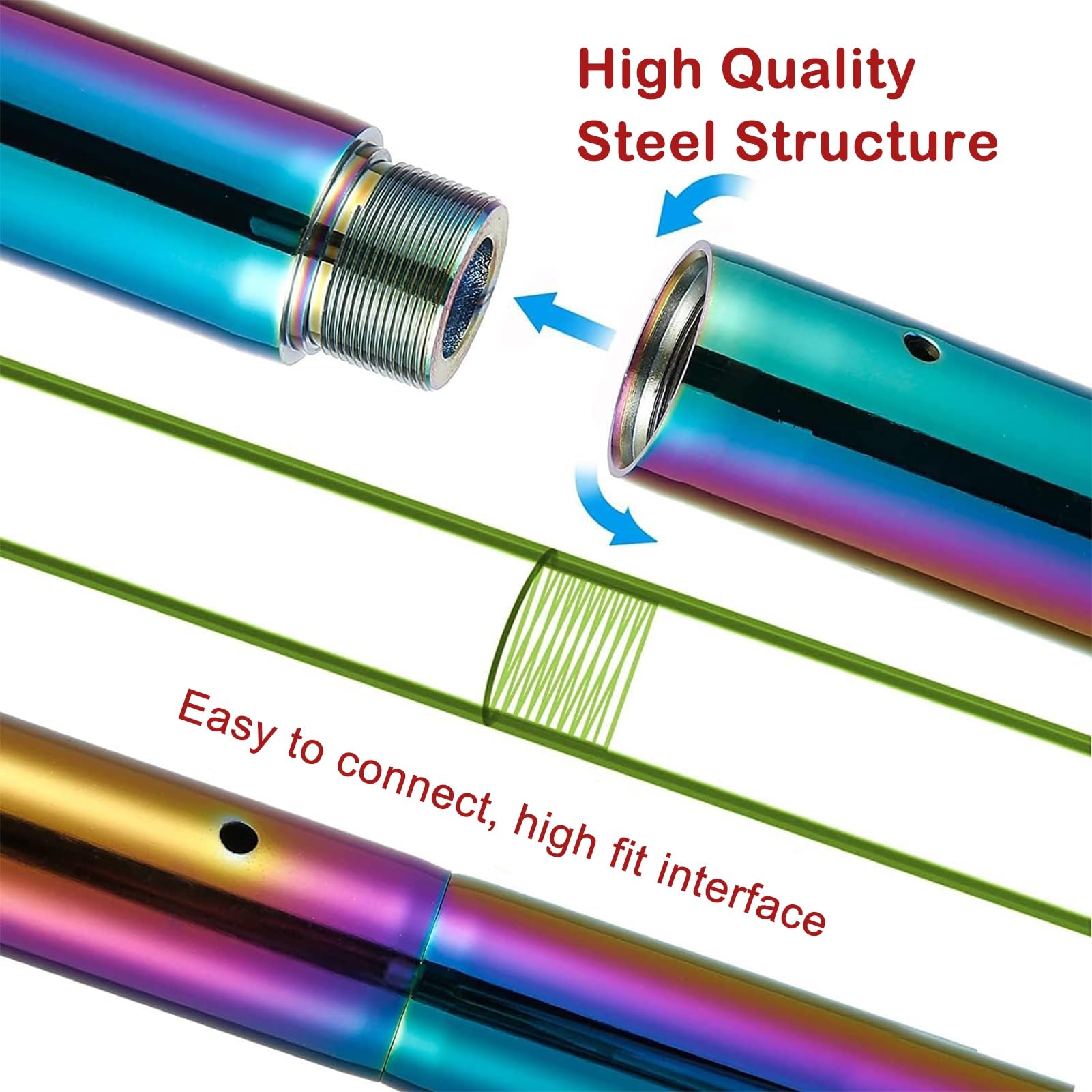 Amazon.co.jp : ポールダンス 天井取り付け式耐久性の高い常設ダンス