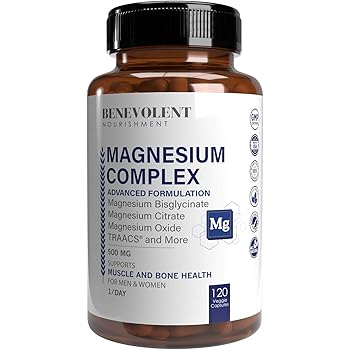 Amazon.com: Magnesium Complex 500mg - Magnesium Citrate, Oxide, Taurate