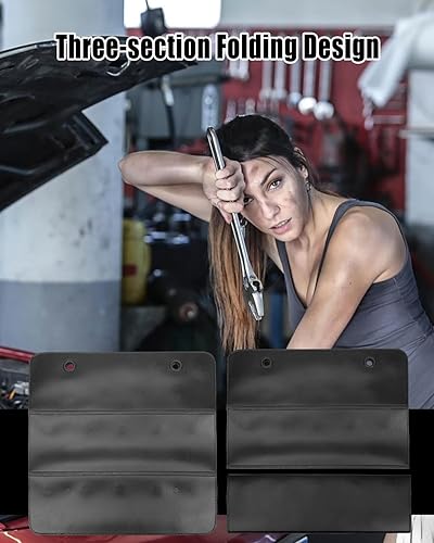 Miniatura 3 de Soporte magnético flexible para herramientas, tapete magnético de herramientas de 12.2 x 12.2 pulgadas, almohadilla de herramientas magnética para