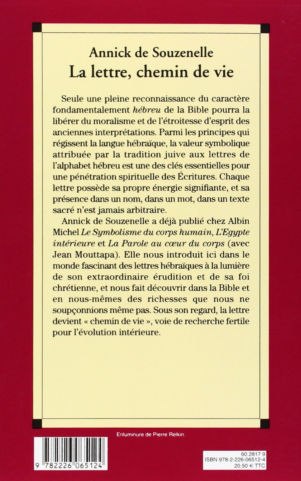 La Lettre, chemin de vie : Le symbolisme des lettres hébraïques