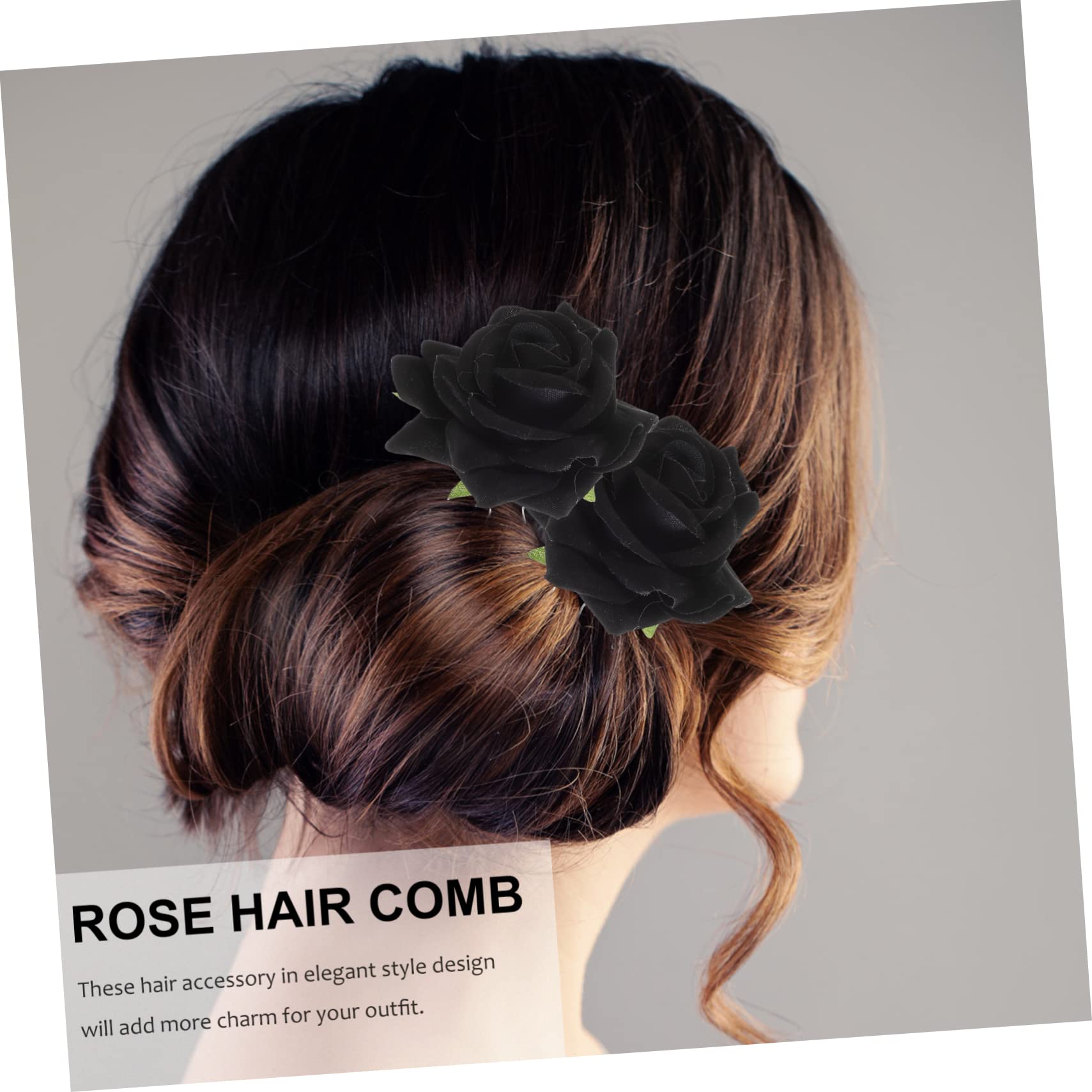 FRCOLOR 4sätze Hochzeits Haarschmuck Mit Künstlichen Rosen Haarklammern Und Clip Kamm Für Braut Brautjungfern Elegante Haaraccessoires Für Besondere Anlässe