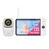VTech VM919HD &lpar;Upgraded&rpar; Video Monitor with 7&apos;&apos; 720p Screen&comma;360 Panoramic Viewing&comma; 110 Wide-Angle View&comma;Night Vision&comma; Up to 1000ft Range&comma; Secured Transmission No WiFi