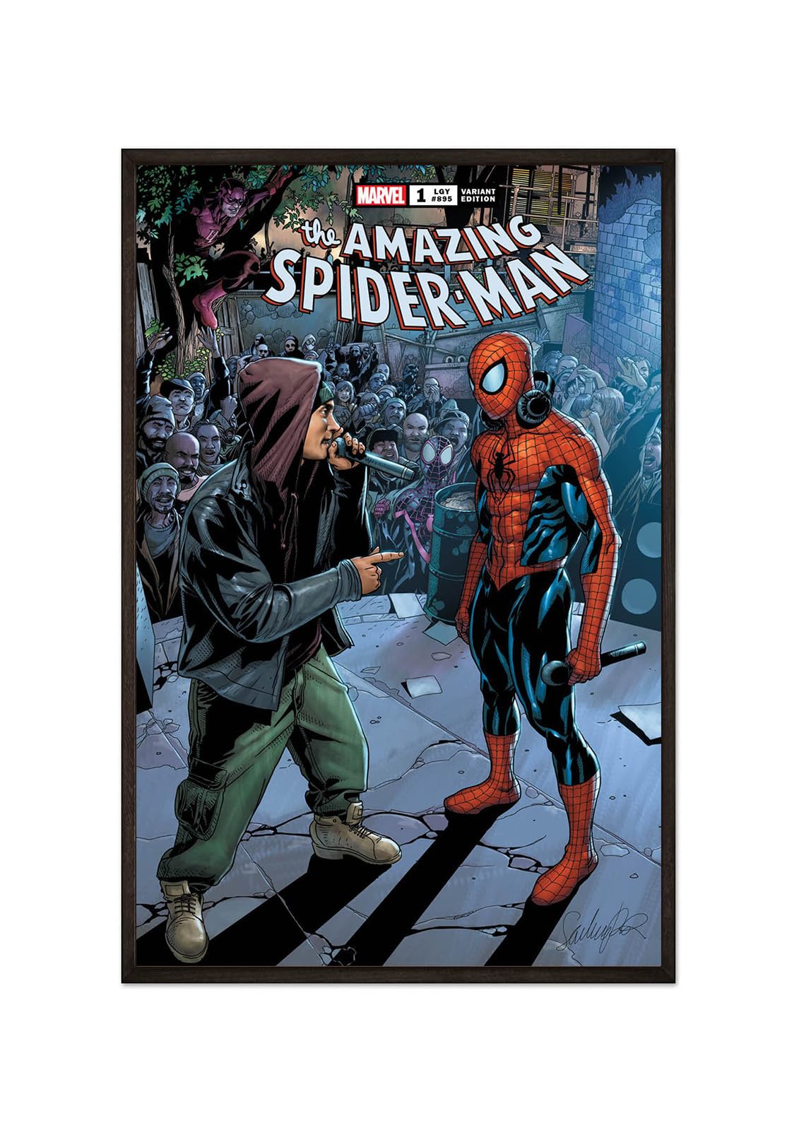 Eminem Spider-Man アメコミ Marvel The Amazing Spider-Man (2022) #1