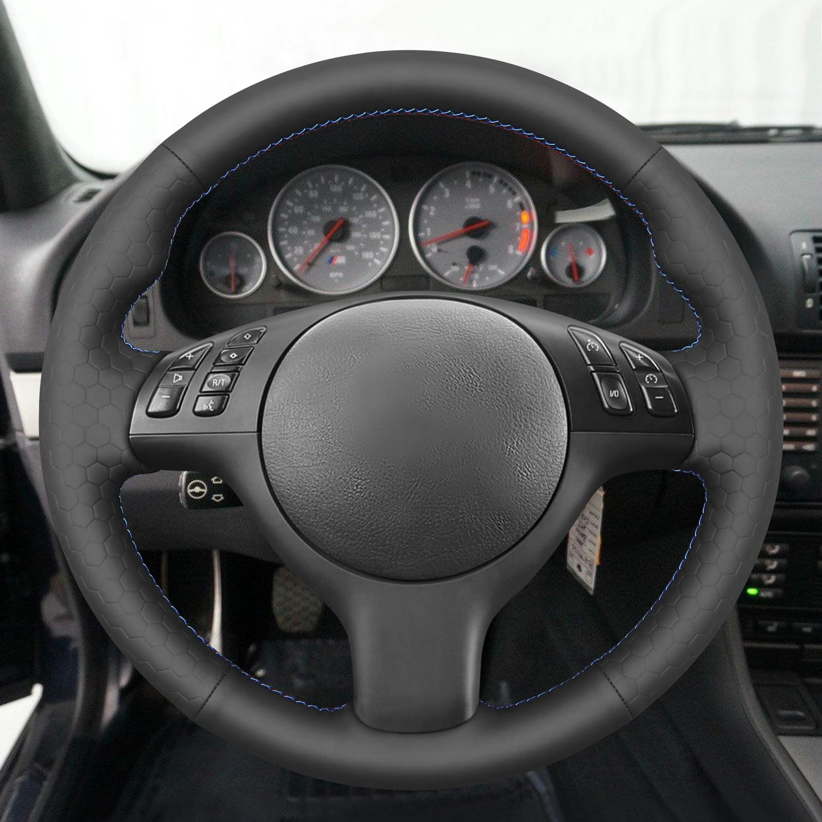 MEWANT Coprivolanti Compatibile con E46 E39 325i E53 X5 E46 E39 330i 540i 525i 530i 330 Ci M3
