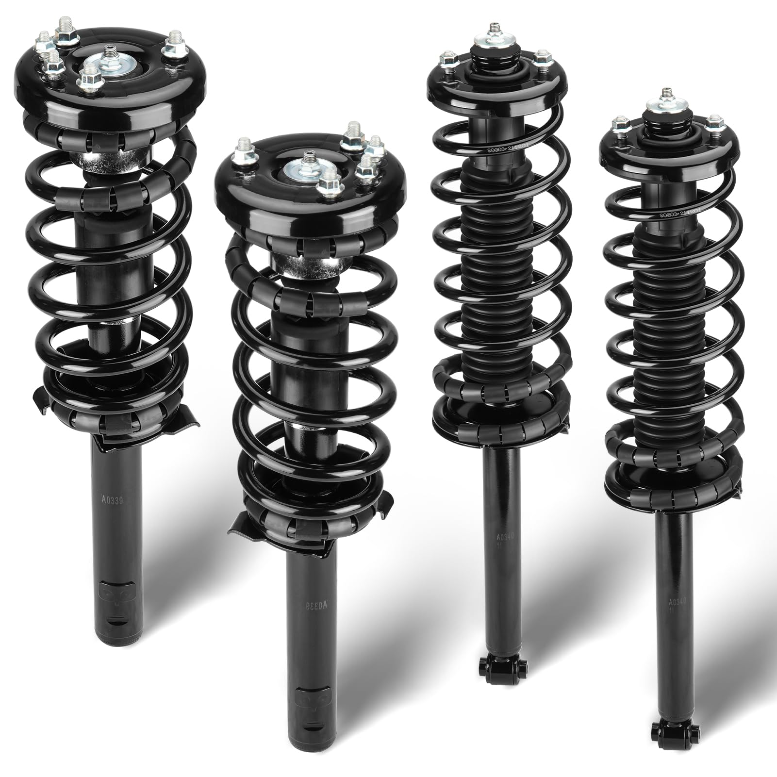Detroit Axle Front Driver Side Strut With Coil Spring For 2001
