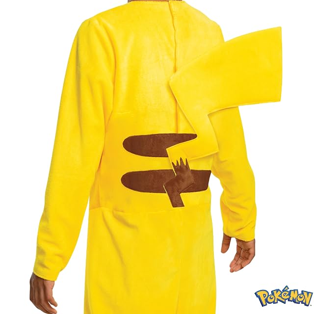 Foto 2 de 5 de Pokemon Disfraz Pikachu Oficial de Disguise, Disfraz Pikachu 100% Poliéster, Inlcuye Careta de Pikachu