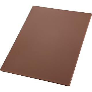 Winco 18"x24"x1/2" Cutting Board, Brown