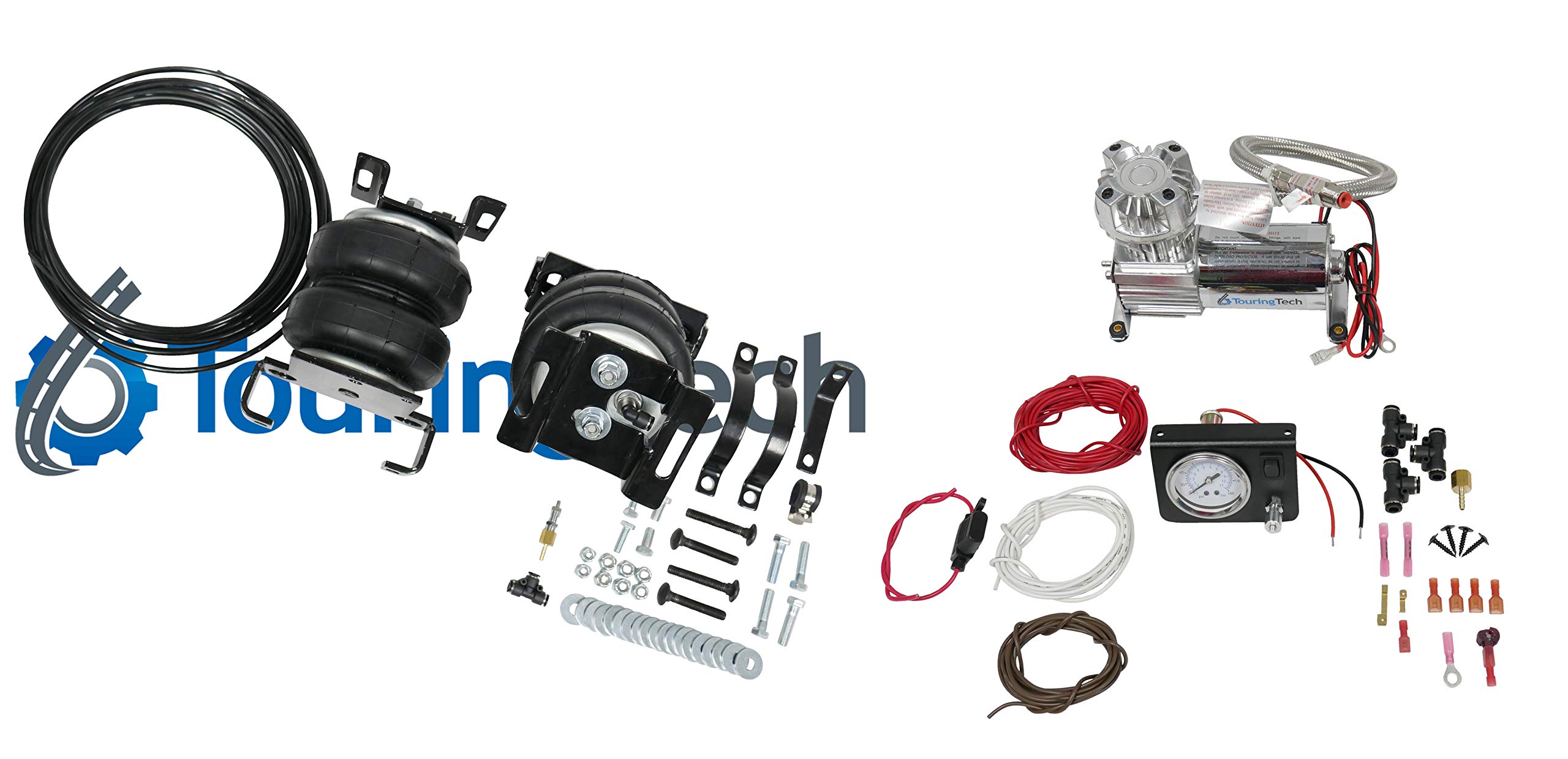 Towing Assist Air Bag Suspension Lift Over Load Bag Compatible For 2001-2010 GMC 2500 2500HD