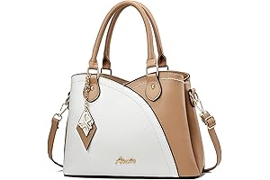 Purses and Handbags for Women Tote PU Leather Ladies Satchel Top Handle Crossbody Shoulder Bag