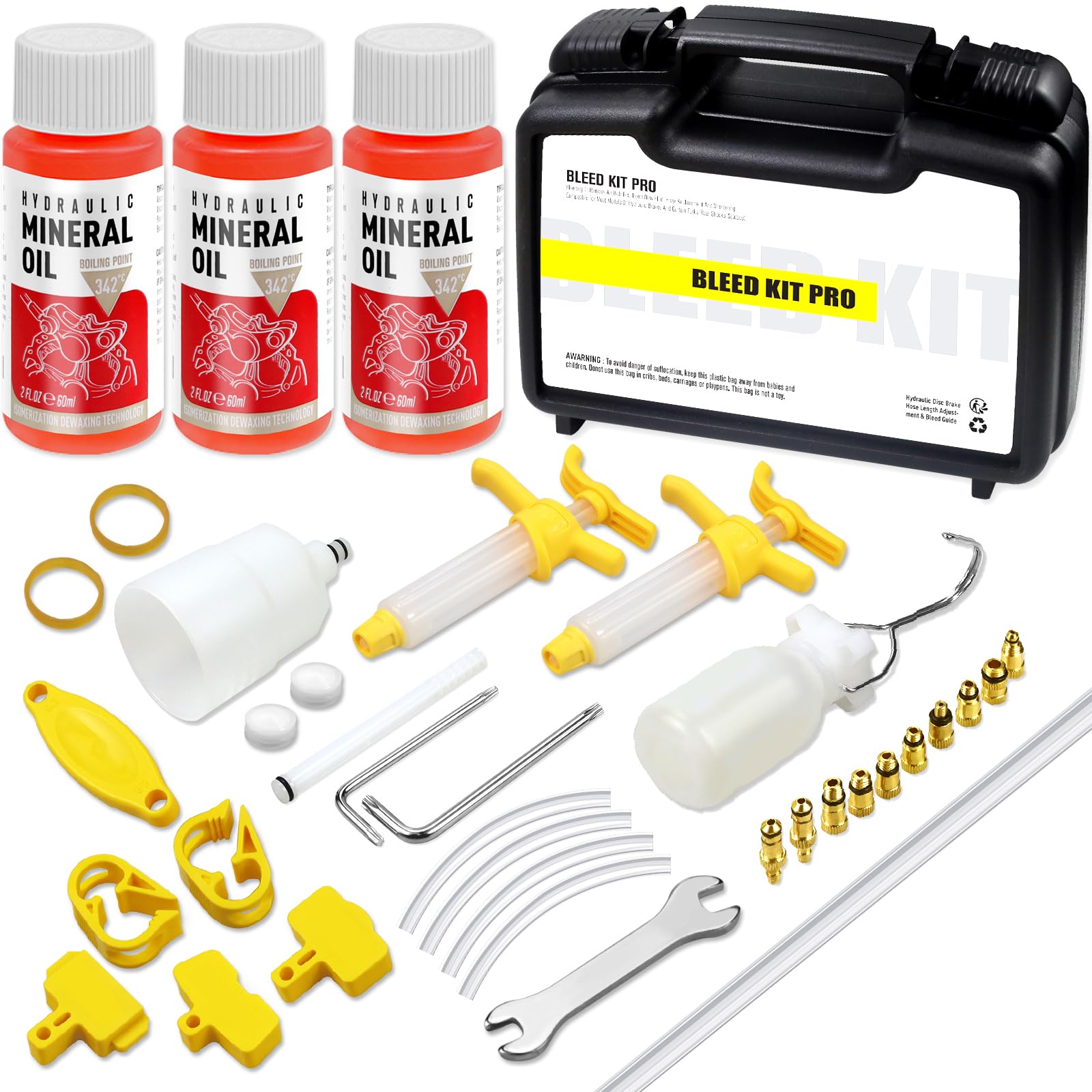 Huile Minérale Kit Reparation Frein Hydraulique Vtt Mineral Oil