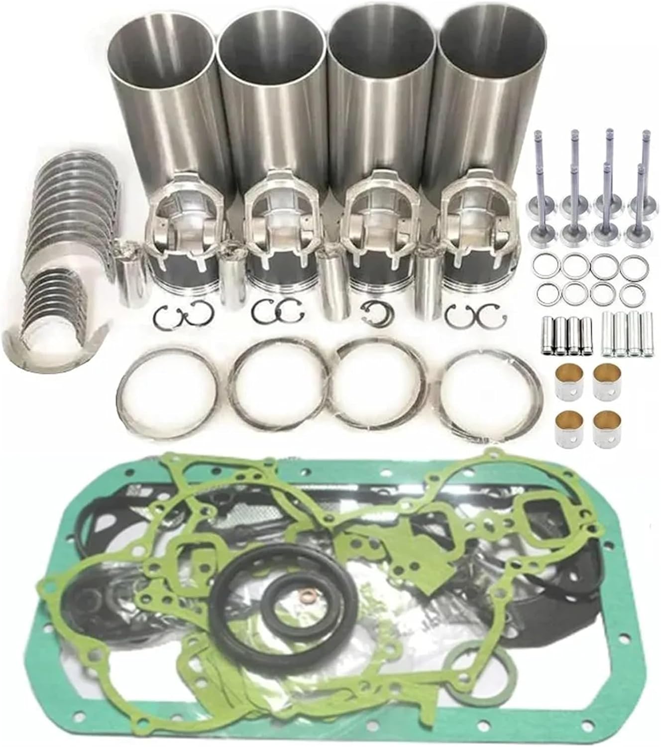 1Set 4JB1T Overhaul Rebuild Kit For 4JB1T 2.8T Turbo Engine