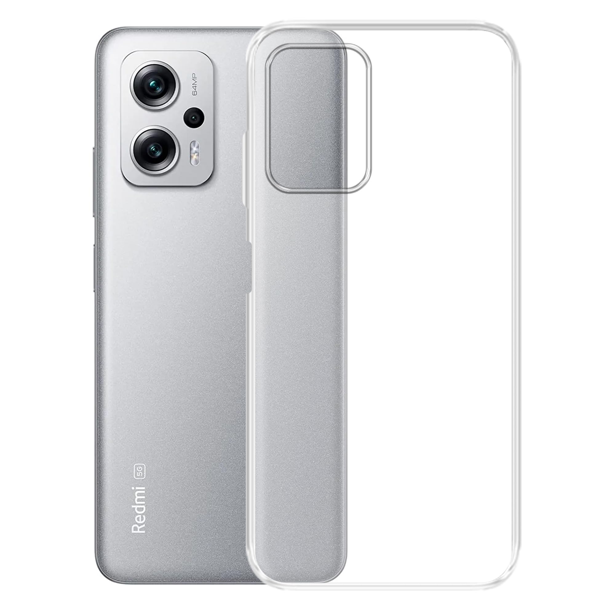 Zapcase Back Case Cover for Mi Redmi K50i 5G | Compatible for Mi Redmi K50i 5G Back Case Cover | 360 Degree Protection | Soft and Flexible (TPU | Transparent) (B0D1MVCX88) Amazon Price History, Amazon Price Tracker
