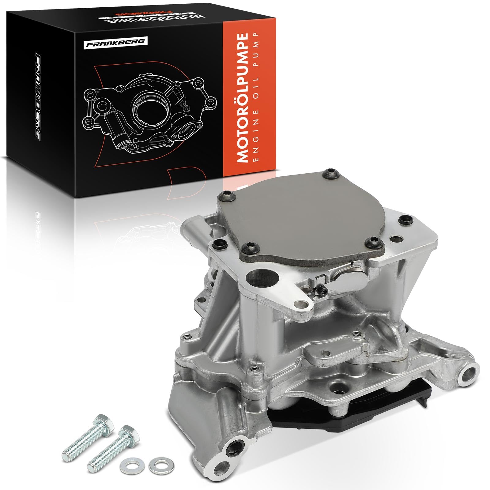Frankberg Ölpumpe Oil Pump MotorÖlpumpe mit Zahnrad Mutter Diesel Kompatibel mit 1er E81 E87 F20 1er F20 F21 E88 E82 3er E90 F30 F80 X3 E83 F25 Replace# 11417798014