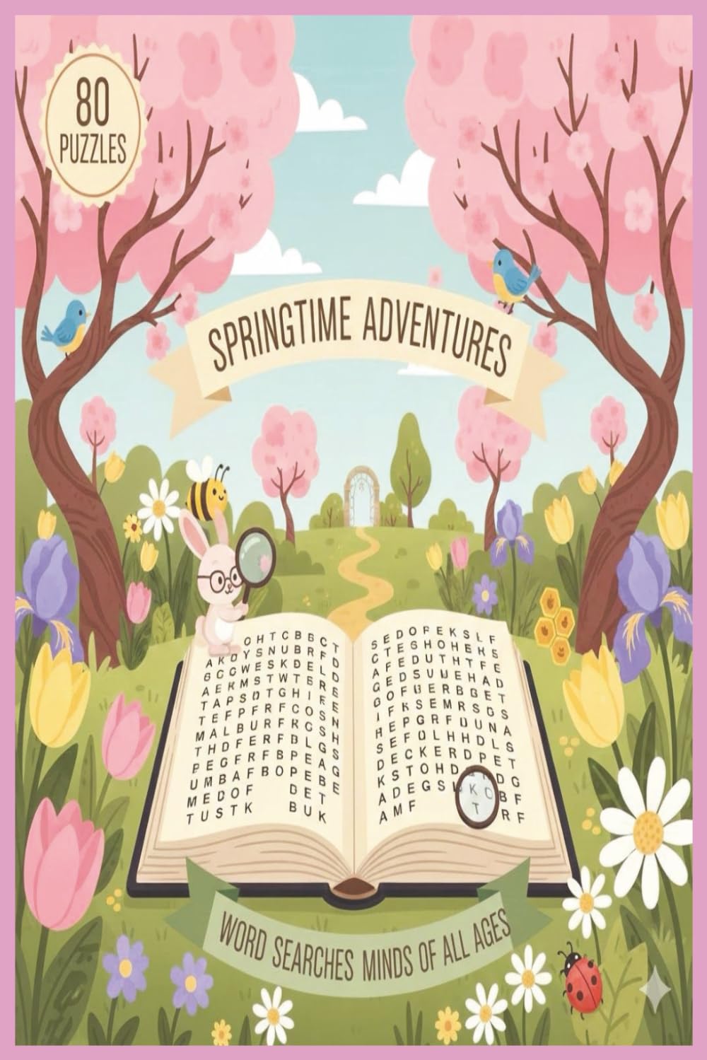 Spring Word Search: Fun & Festive Spring Word Searches for Adults and Kids – 80 Puzzles Inspired by Nature and Holidays Holiday Word Searches – ... Mother’s Day, and Garden Puzzles for All Ages