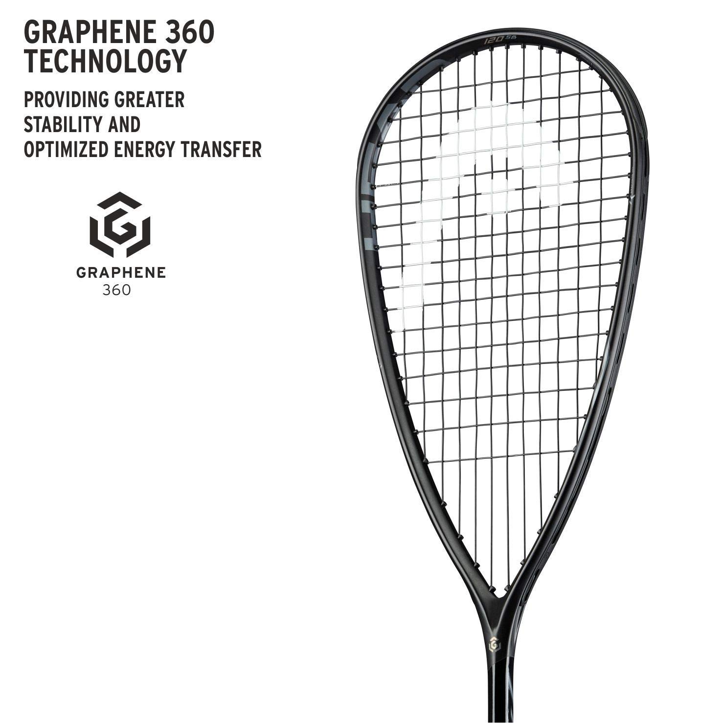 Buy HEAD Squash Racket 360 Speed 120 SB with HEAD KITBAG INFERNO70