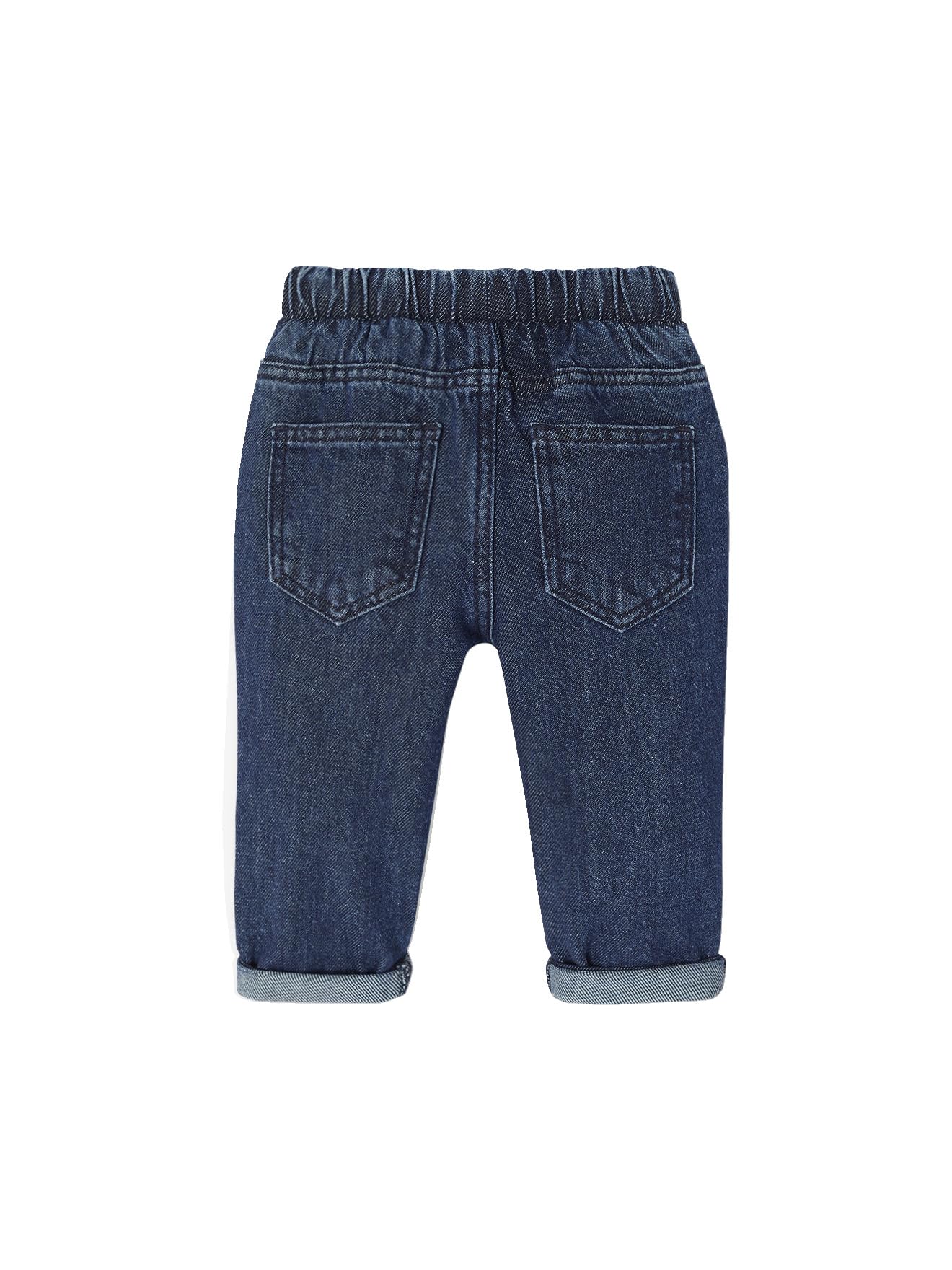 Vertbaudet Baby Jeans mit Dehnbund Basic, Bundweite verstellbar