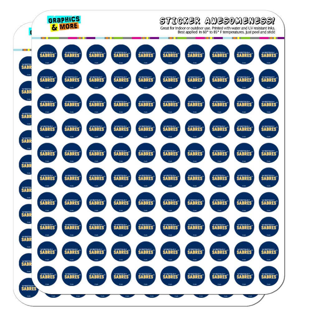 NHL Buffalo Sabres Logo Planner Calendar Scrapbooking Crafting Stickers