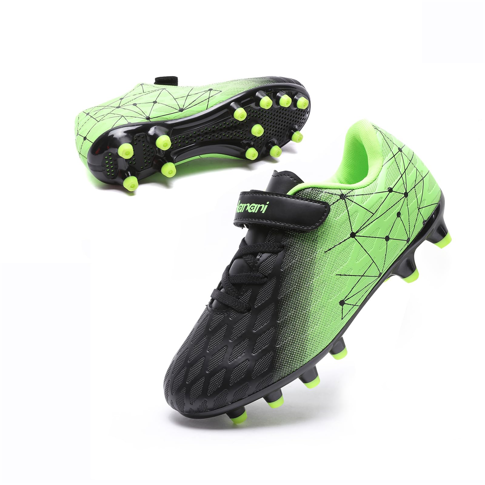 Boys Football Boots Shoes Kids Girls FG/AG Soccer Athletics Training Sport Running Shoes Profession Competition Teenager Indoor Outdoor Cleats Sneakers for Unisex — view 10