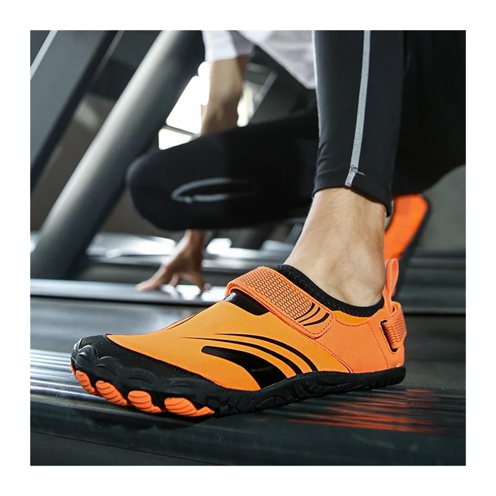 Zapatos De Agua Zapatos acuáticos de natación Unisex for hombre, sandalias de playa descalzas for exteriores, zapatos acuáticos de talla grande, zapatillas antideslizantes for buceo en Río y Mar Zapat
