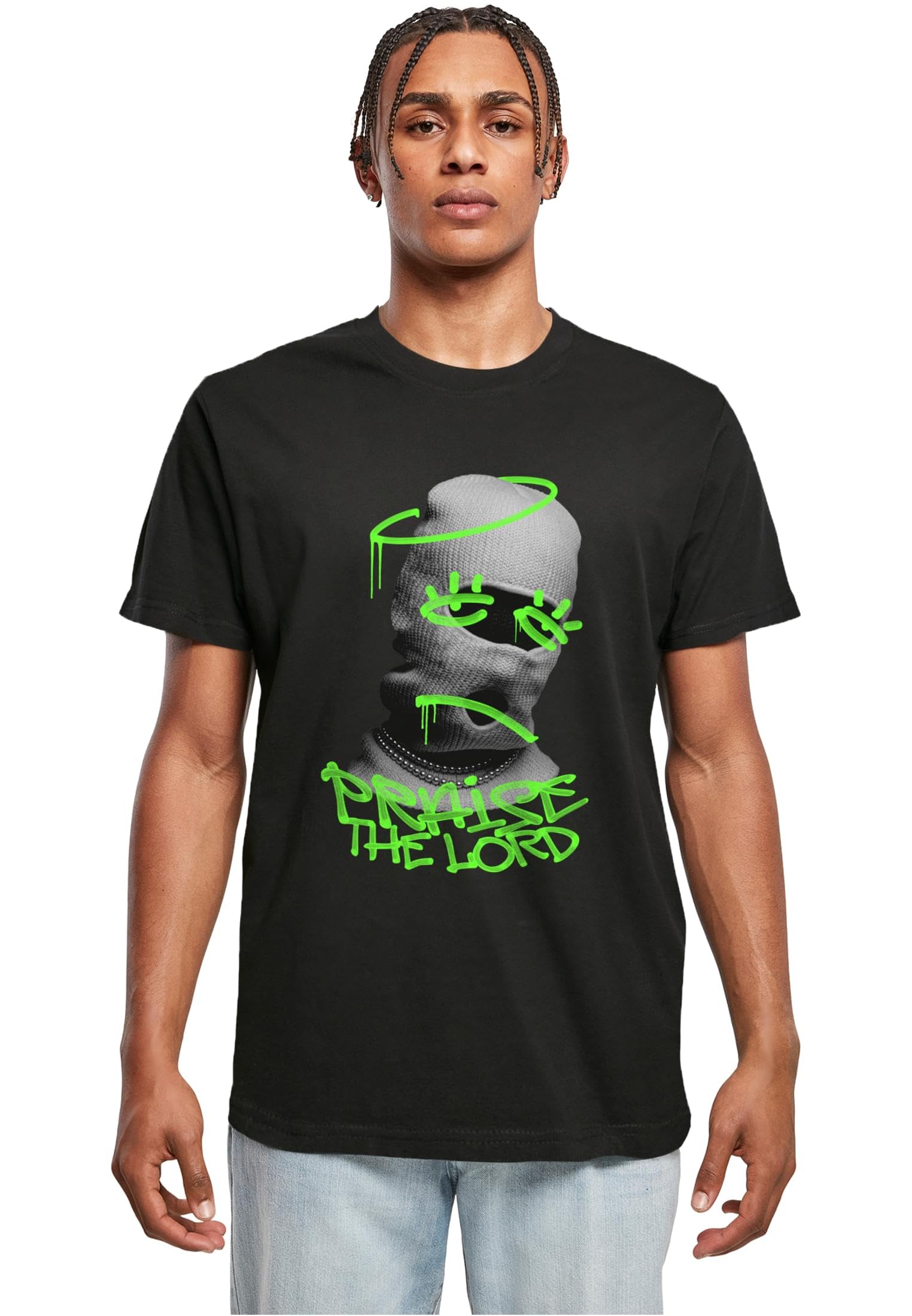 Mister Tee Men's T-Shirts, Black, M