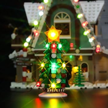 BRIKSMAX Led Lighting Kit for Elf Club House - Compatible with Lego 10275 Building Blocks Model- Not Include The Lego Set