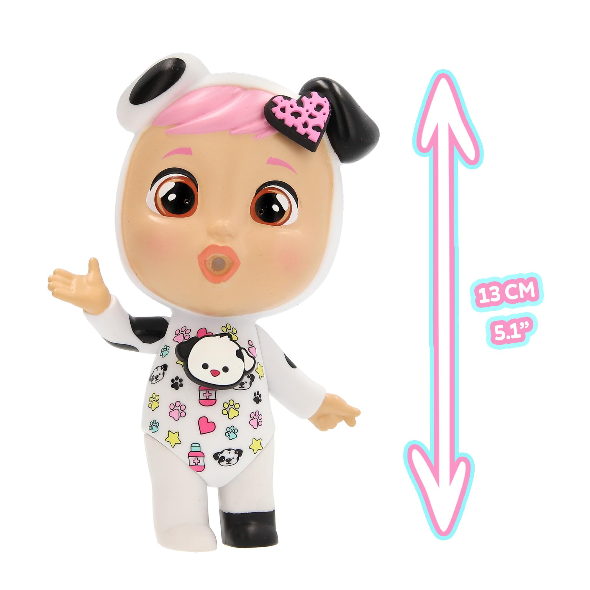 CRY BABIES MAGIC TEARS CHARMZ Mini bambole collezionabili a sorpresa 8 bambole bebè con charm da personalizzare Bambini dai 3 anni in su - 2