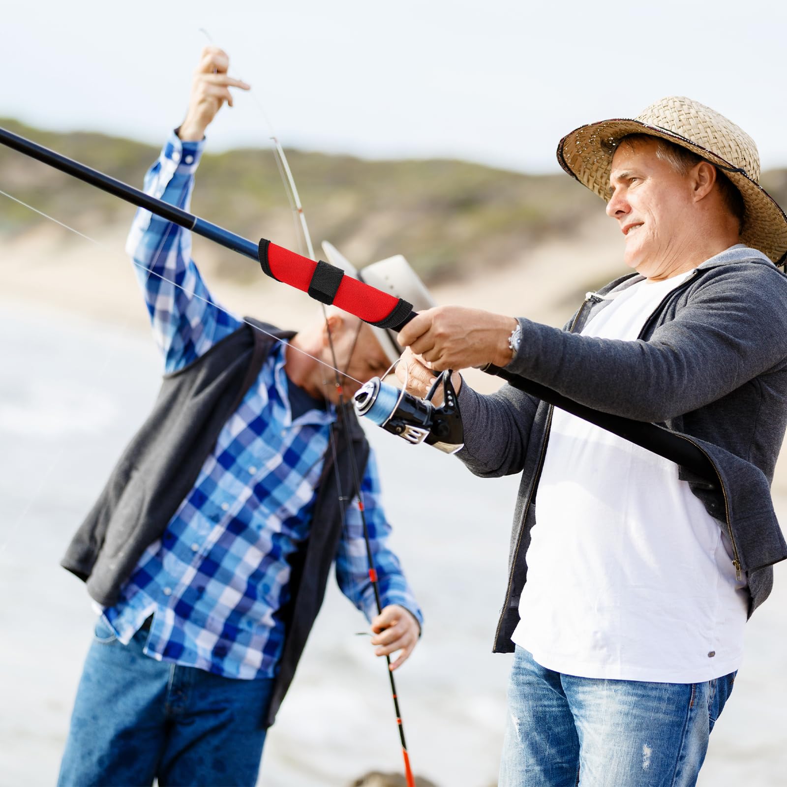 Gosknor 6pz Involucro per Esche, 15 cm Coperture per Esche da Pesca Protezioni per Ami da Pesca Protezione per Esche per Mantenere i Pescatori al Sicuro Durante la Pesca per la Canna da Pesca