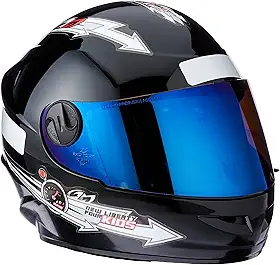 CAPACETE FECHADO PRO TORK LIBERTY FOR KIDS SOLID PRETO TAM. 54 VIS. IRIDIUM