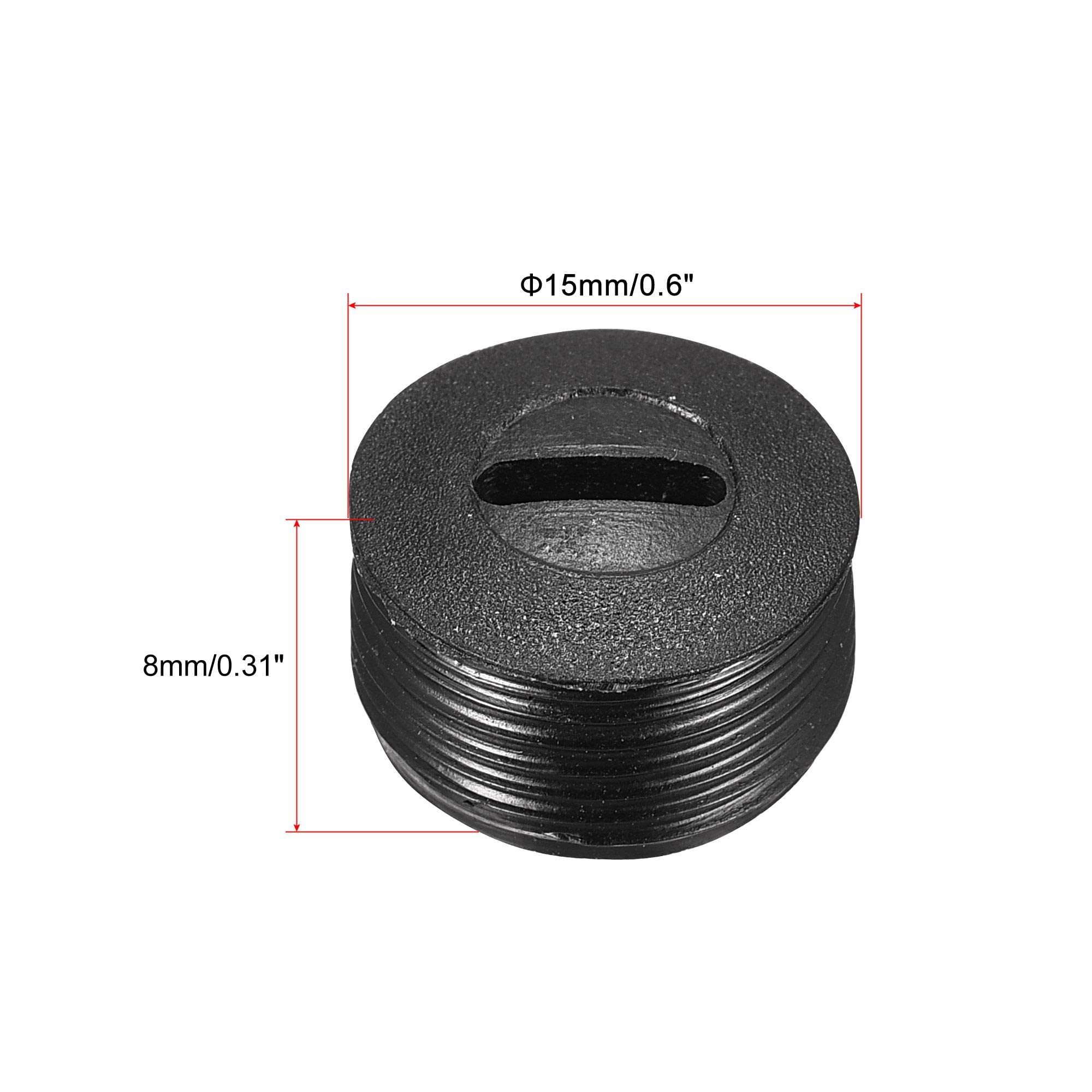 sourcing map Strumento di ricambio Alimentazione motore spazzole di carbonio 14mm x 8mm x 5 mm 20 Pz