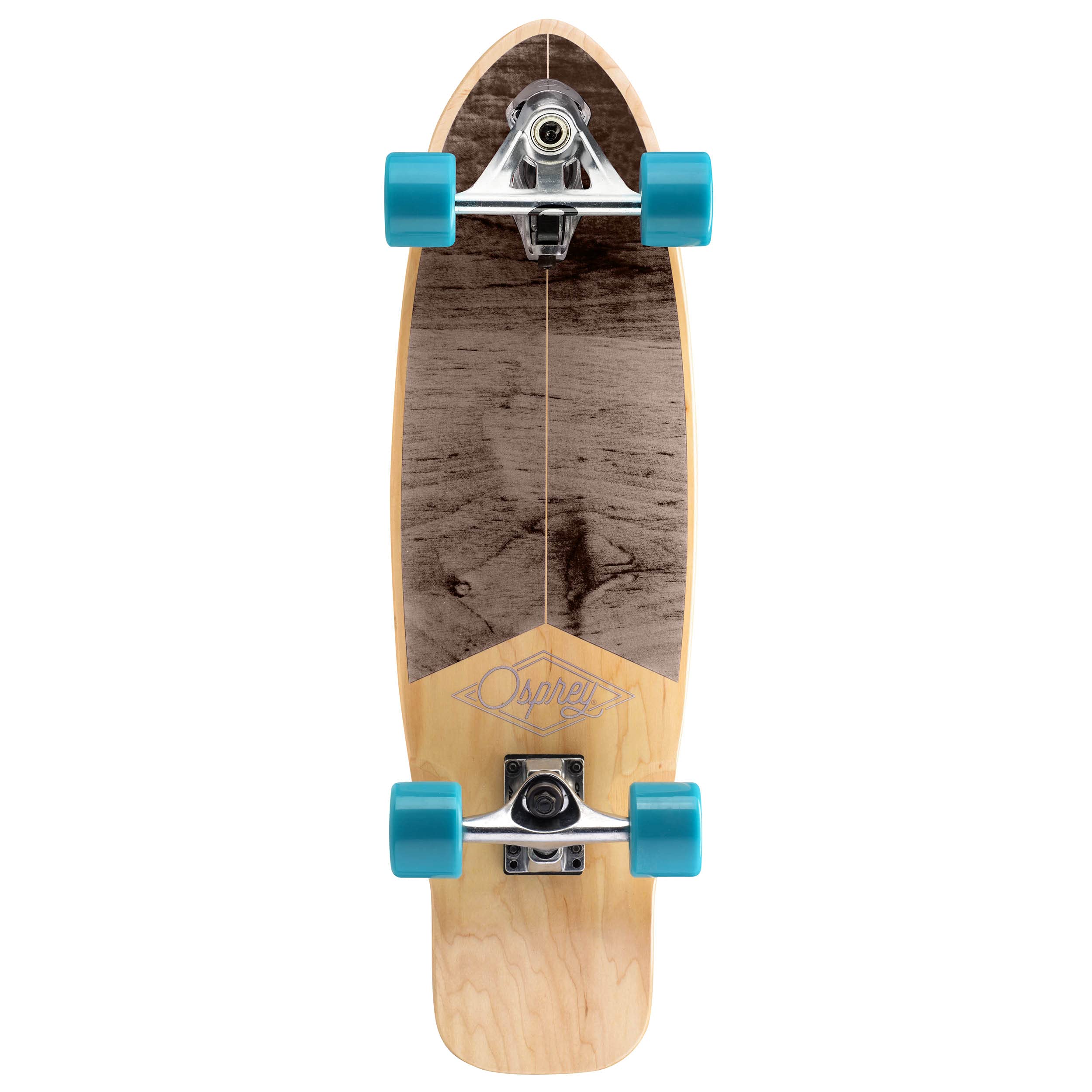 Osprey Cruiser Skateboard, Cruiser Board for Beginners, Entry Level Skateboard for Adults and Kids, Multiple Styles and Sizes