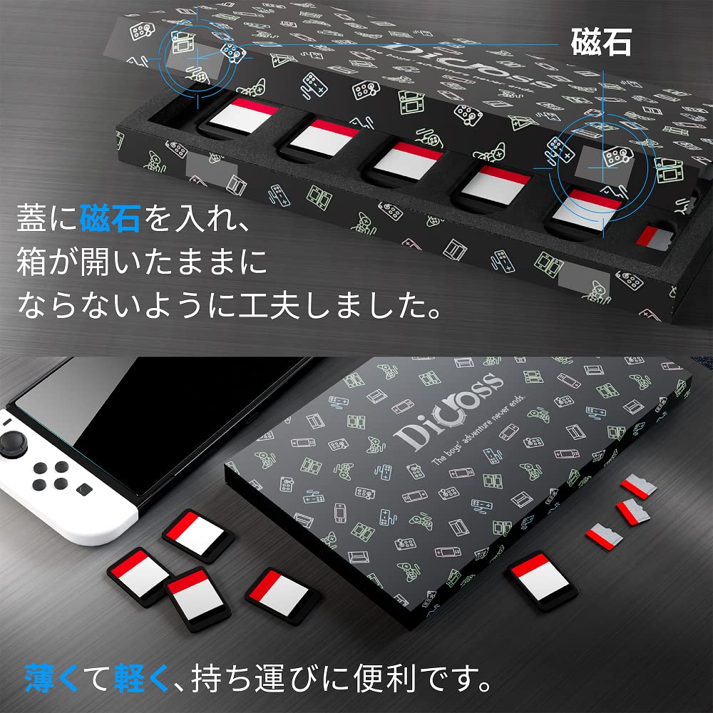 Nintendo Switch（箱あり、保護フィルム貼付済み） ＋ソフト＋ケース Amazon.co.jp: Dicross（ディクロス） 【日本製・国内製造