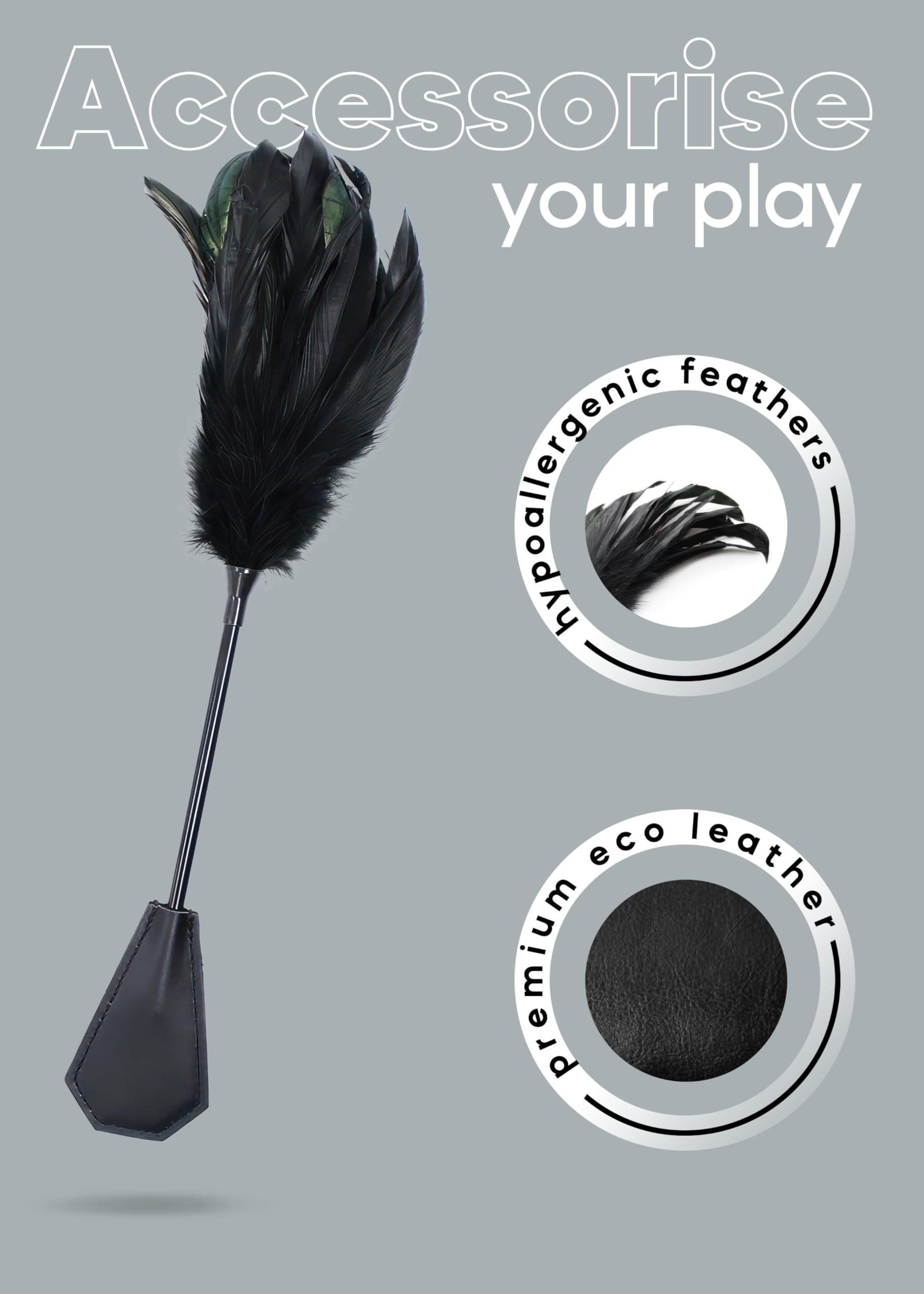 Feather Tikcler Feather Faux Feather Tickler Cosplay Show Teaser Stick