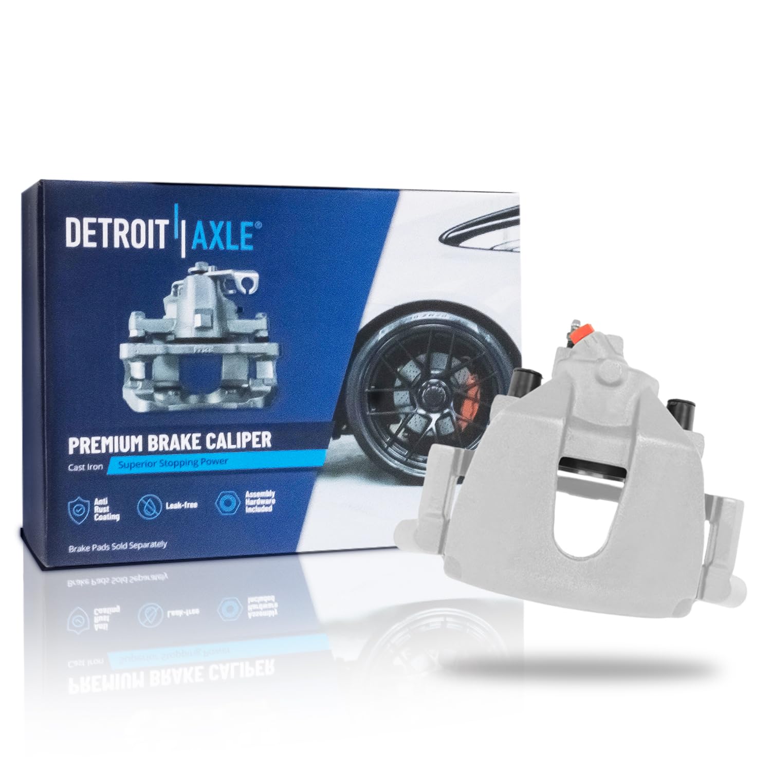 Detroit Axle - Front Right Brake Caliper for 2013-2017 Ford C-Max