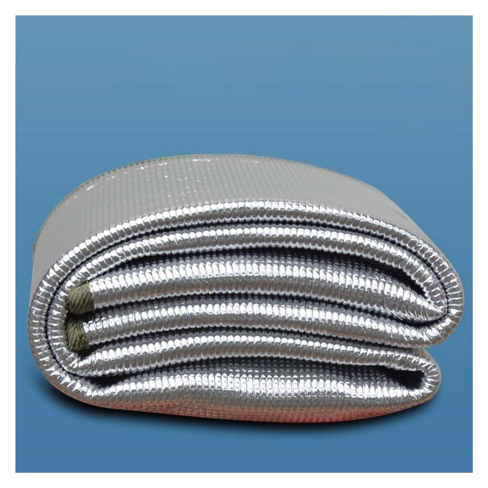 Colchoneta impermeable de doble cara de papel de aluminio impermeable de 9 mm de espesor, impermeable y aislante, colchoneta de pícnic para acampar tienda de playa tienda de campaña