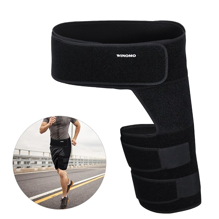 Buy WINOMO Hip Brace Groin Support for Sciatica Pain Relief, Thigh