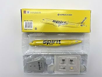 Amazon.com: Hogan Daron Wings 1/200 Airbus A320 Spirit Airlines