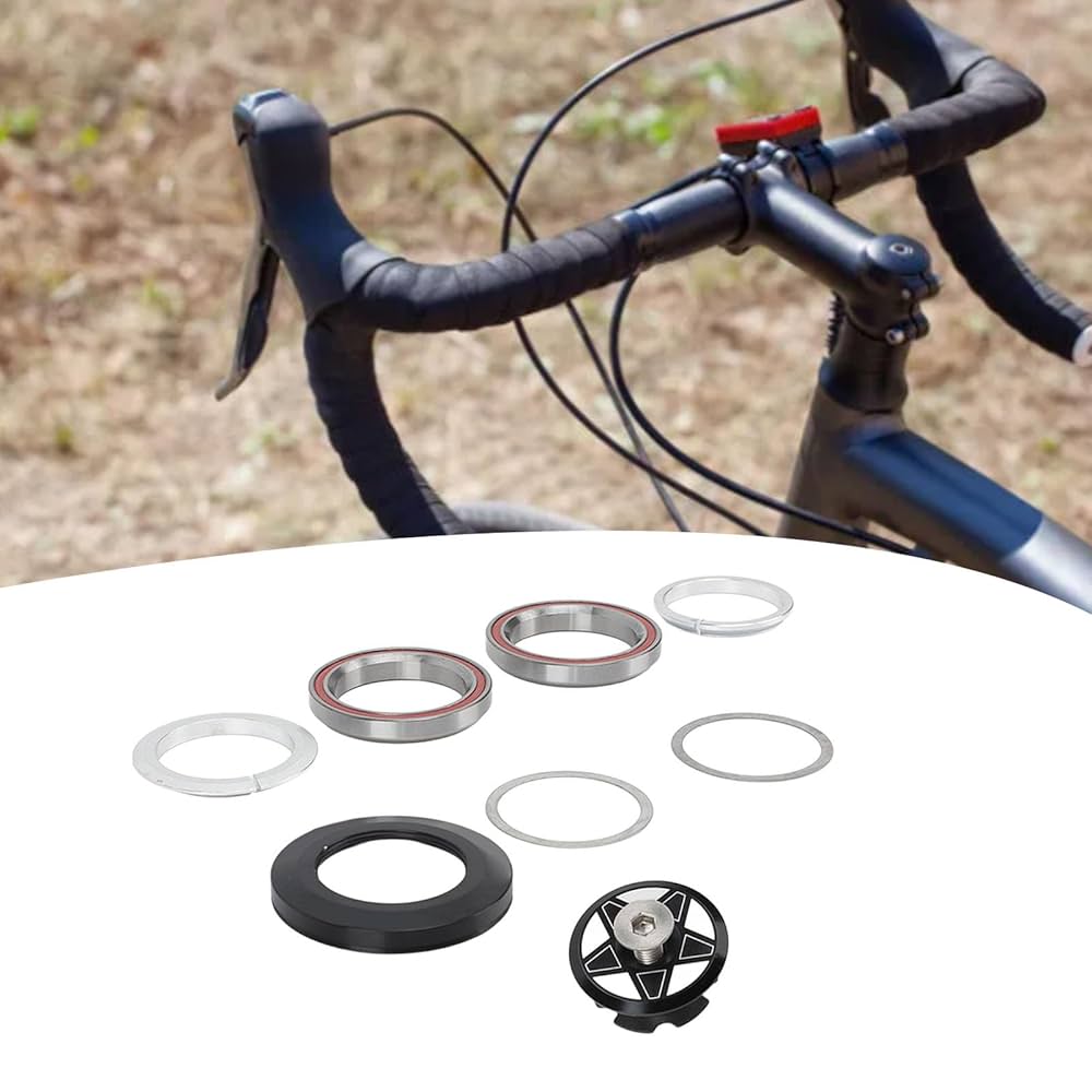 Amazon.co.jp: Lybunair バイク ヘッドセット ベアリング、41.8